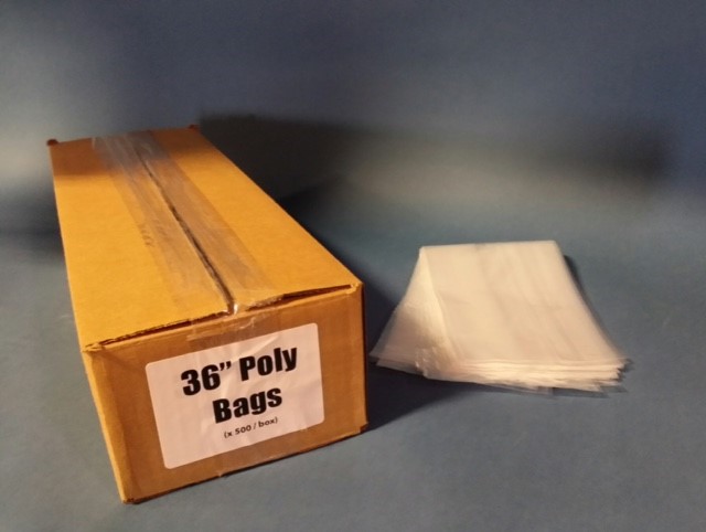 test 36 inch poly bags